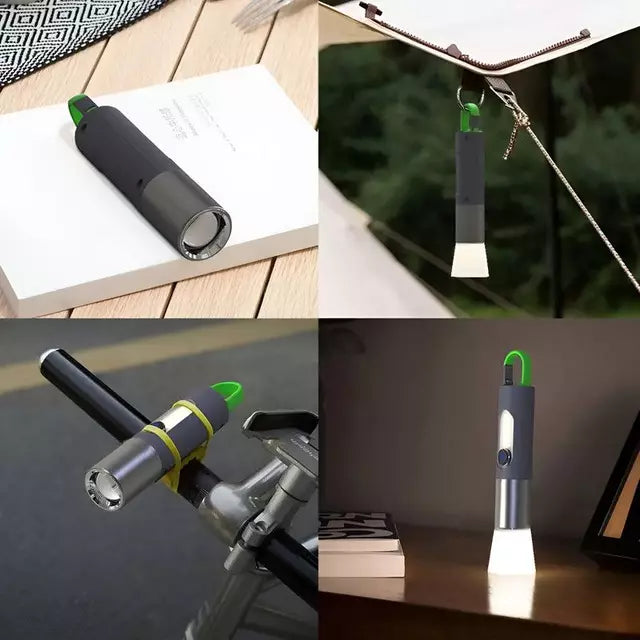 Linterna Laser Tactica Recargable Led