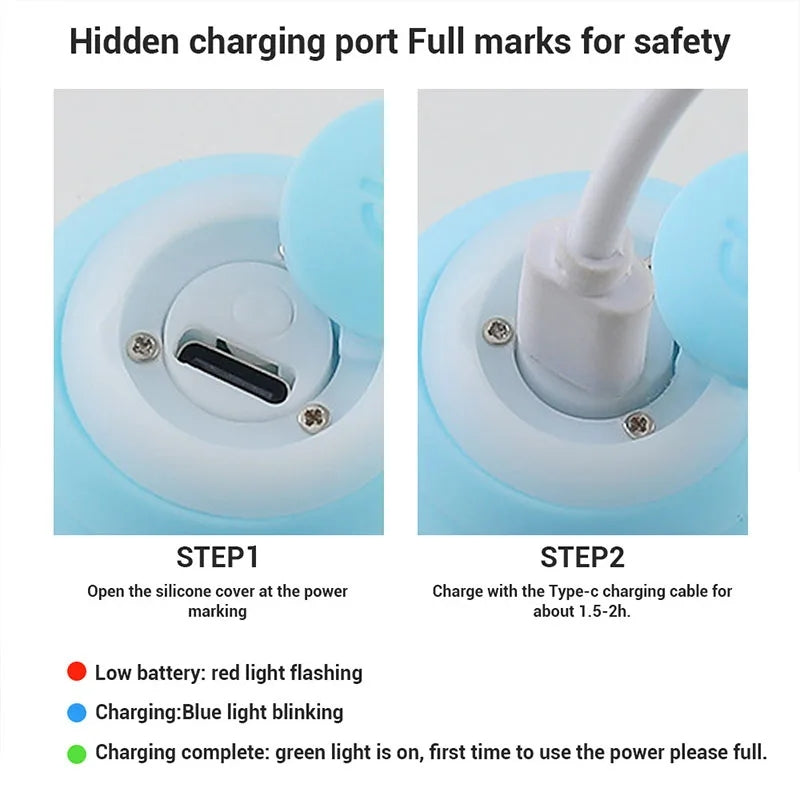 Pelota de juguete para mascotas recargable.