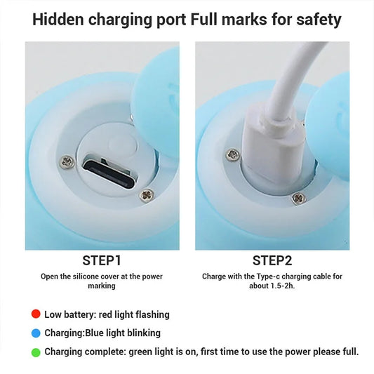 Pelota de juguete para mascotas recargable.