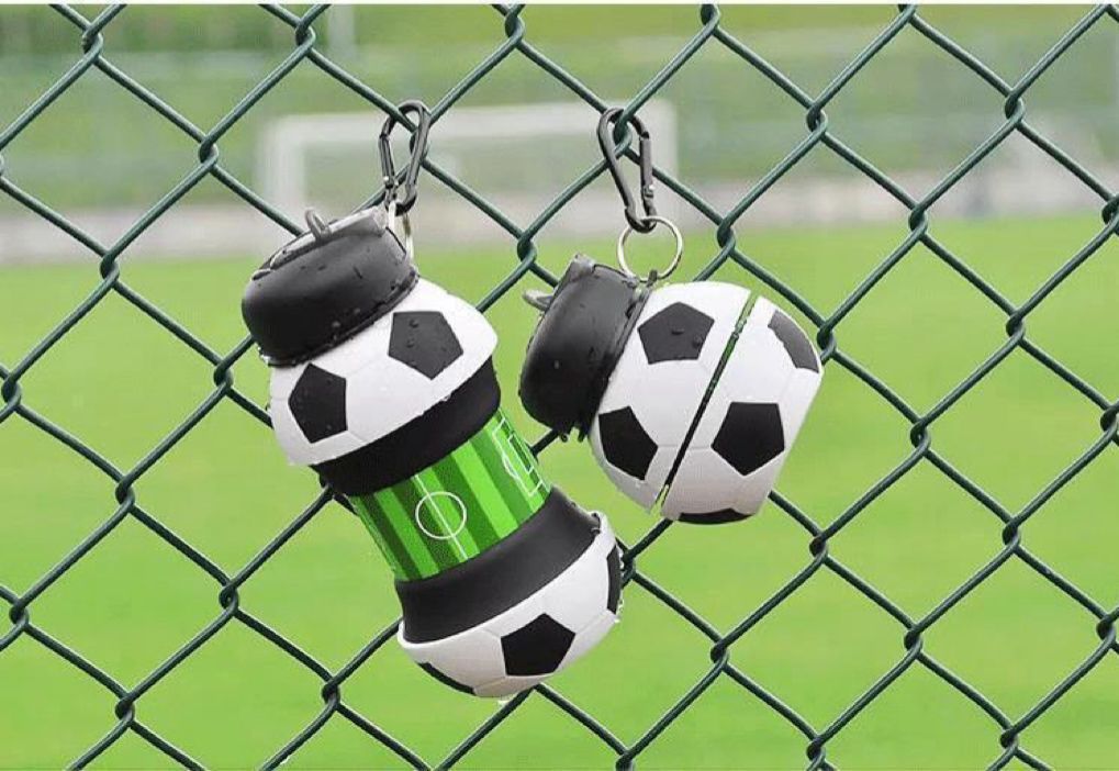 Taza plegable de pelota multifuncional