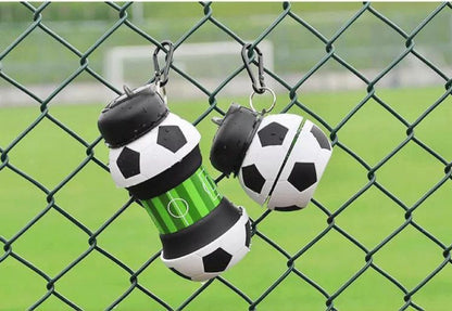 Taza plegable de pelota multifuncional
