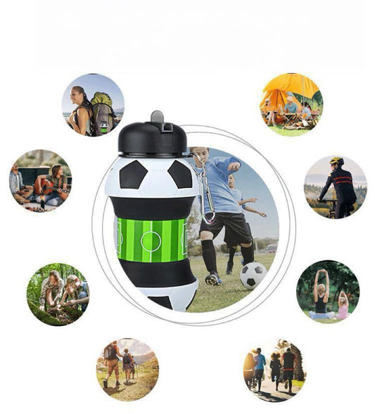 Taza plegable de pelota multifuncional